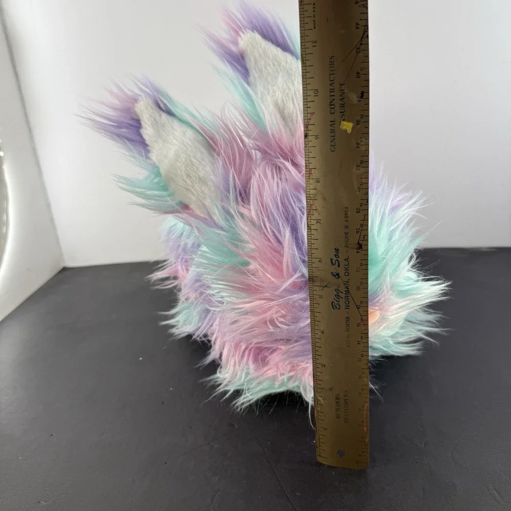 Build A Bear Pastel Fuzzy Bunny Rabbit Plush 14